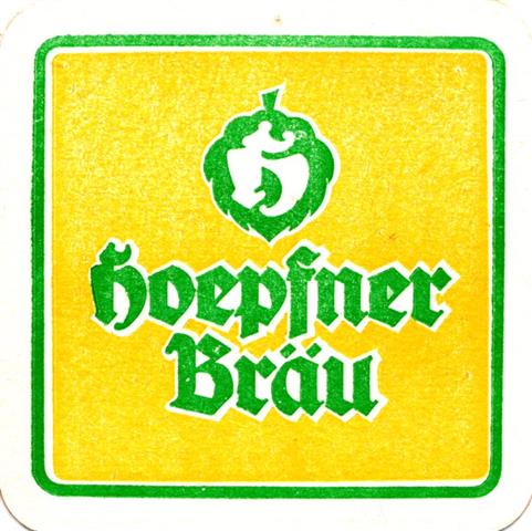 karlsruhe ka-bw hoepfner quad 1a (185-hoepfner bräu-grüngelb) 